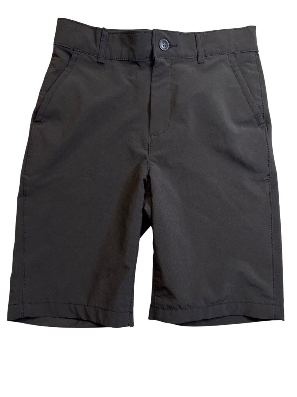 The Childrens Place Boys Quick Dry Chino Shorts~Size 10~Black Bottom NWoT L16 14